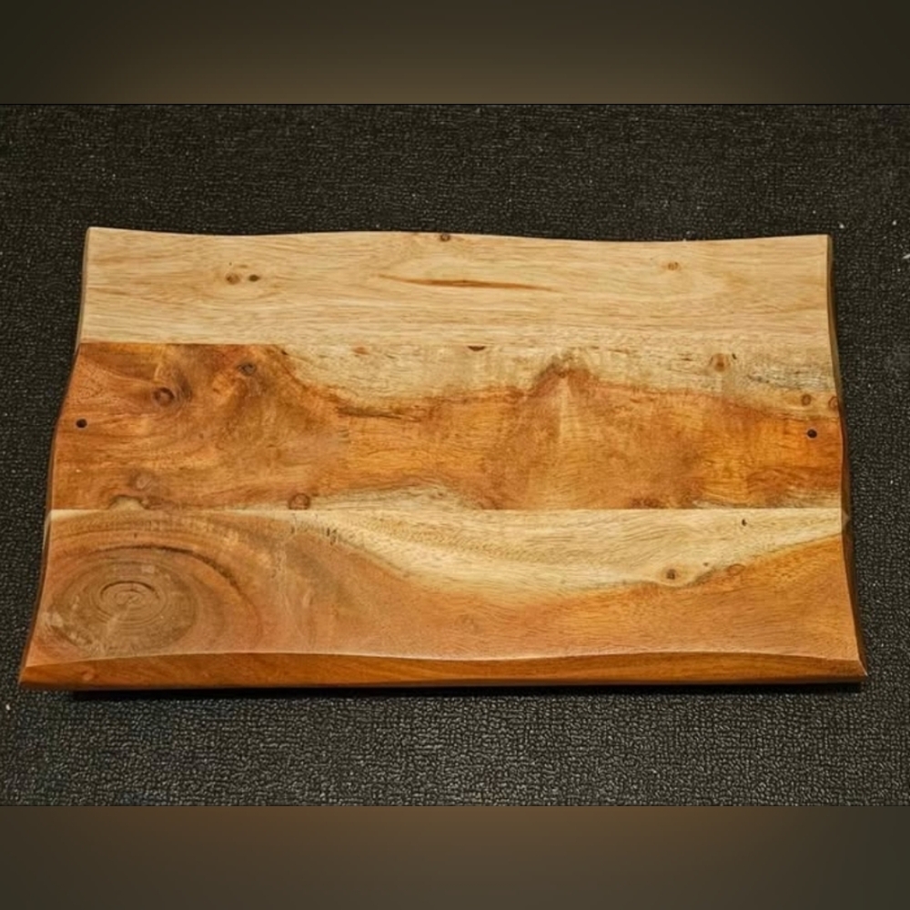 Beautiful Wood Cutting Chopping Board 16.25" x 10" x 1.25"